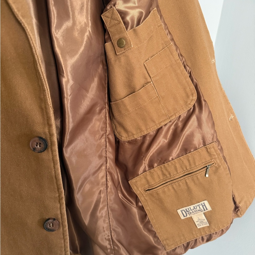 Duluth Trading Co. Men’s Fire Hose Presentation Jacket Coat Blazer Workwear - Picture 5 of 7